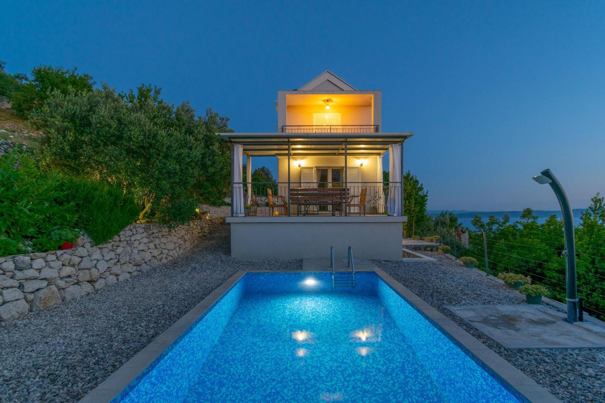 Villa With Sea View Podgora Zewnętrze zdjęcie
