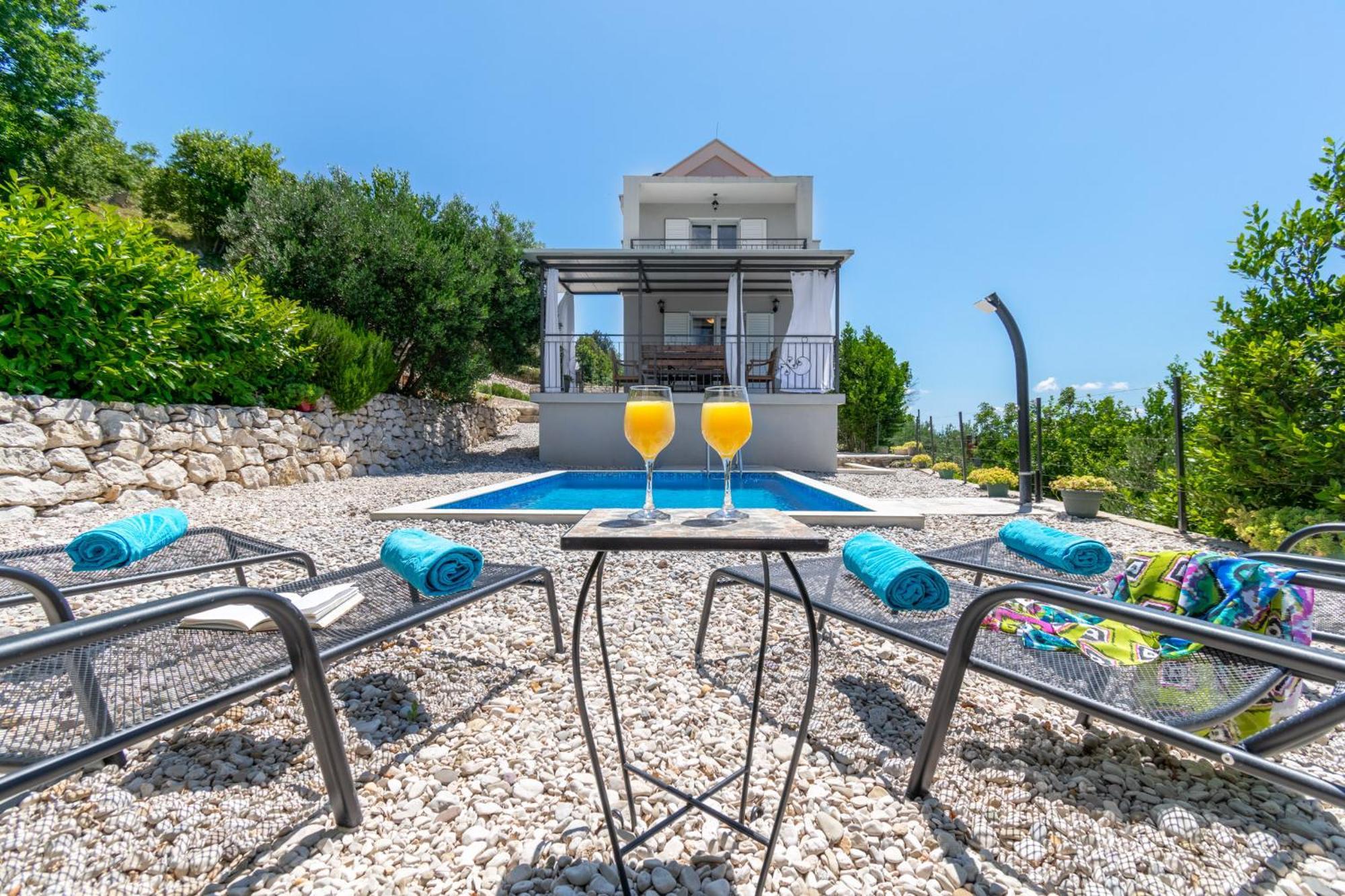 Villa With Sea View Podgora Zewnętrze zdjęcie