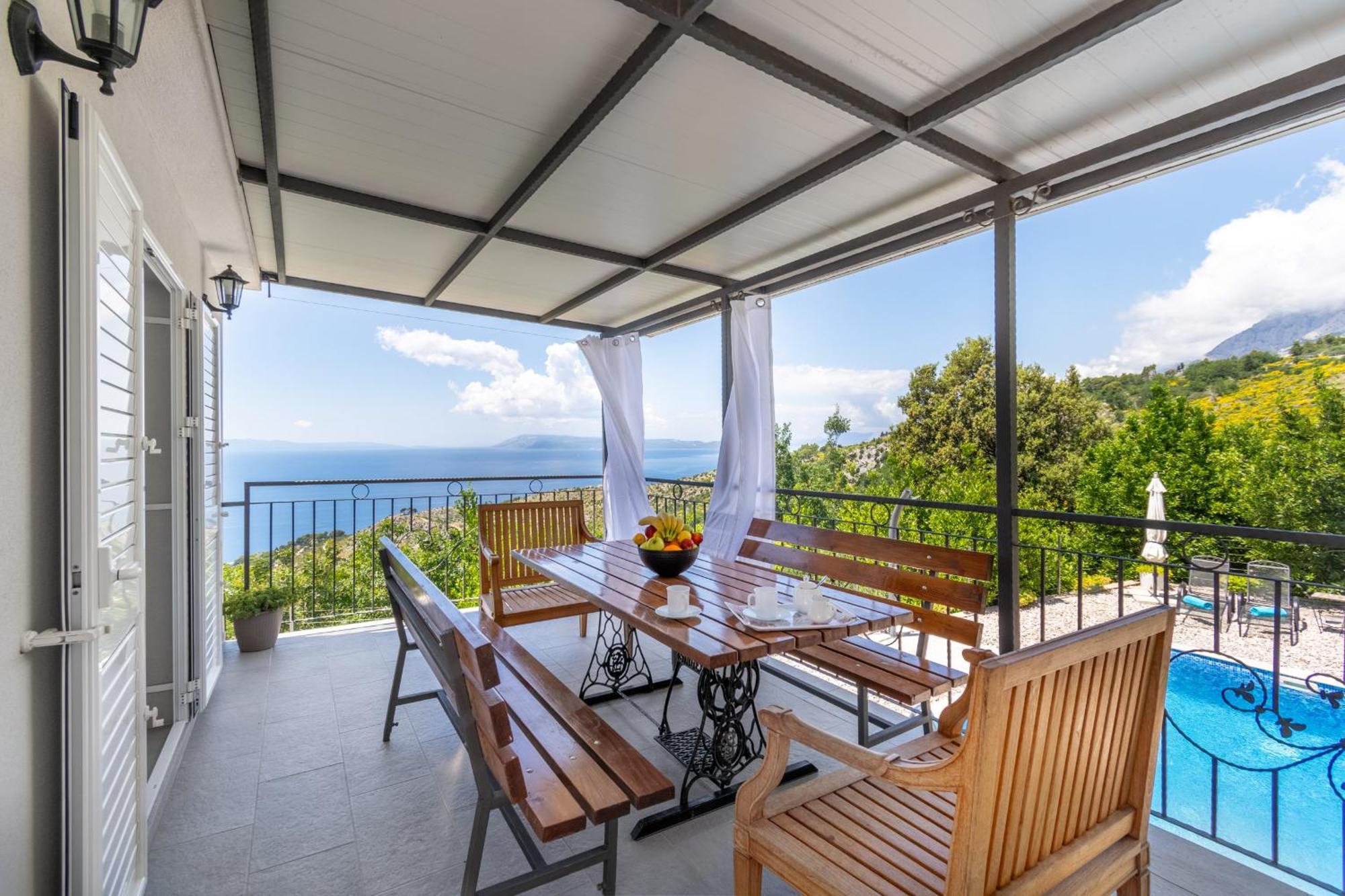 Villa With Sea View Podgora Zewnętrze zdjęcie