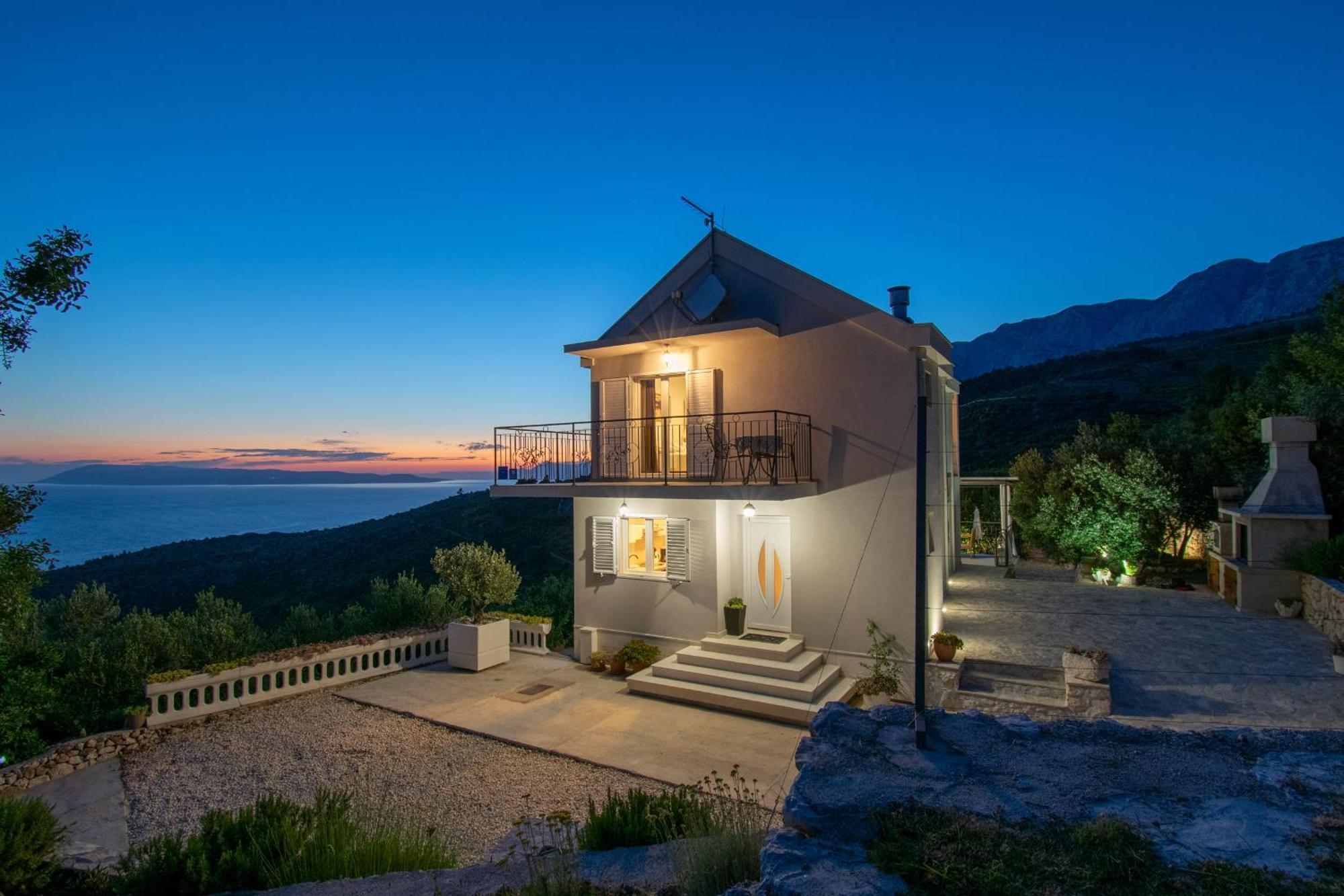 Villa With Sea View Podgora Zewnętrze zdjęcie